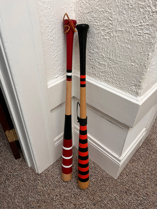 Mitchell Bat Co. Hand-Painted Bats SET OF TWO