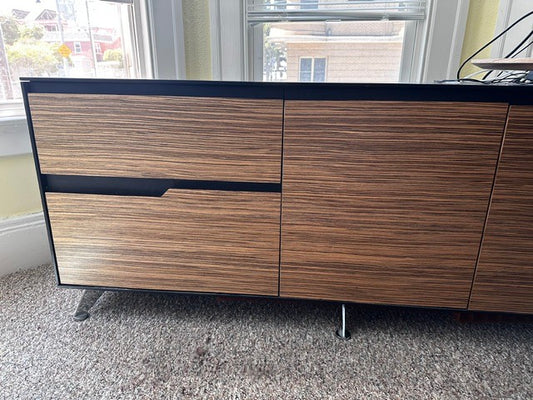 Diplomat Executive Desk with filing cabinet